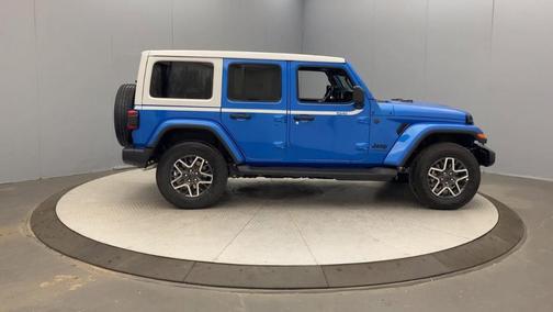 Hydro Blue Pearlcoat 2026 Jeep Wrangler Sahara