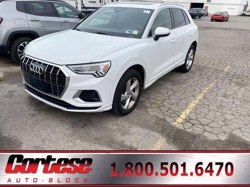 Glacier White Metallic 2020 Audi Q3 45 Premium