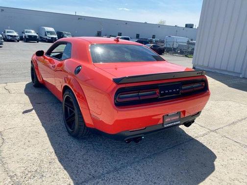 Go Mango! 2023 Dodge Challenger SRT Hellcat