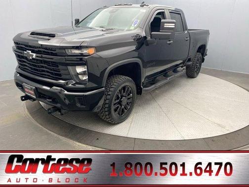 Black 2024 Chevrolet Silverado 2500 Custom