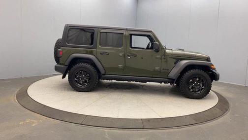 Sarge Green Clearcoat 2023 Jeep Wrangler Sport