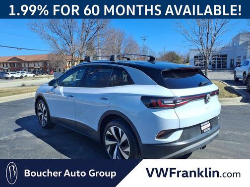 Glacier White Metallic 2022 Volkswagen ID.4 AWD Pro S