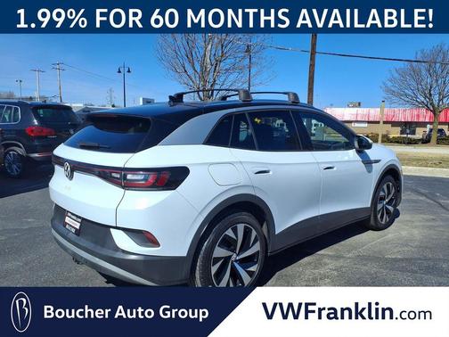 Glacier White Metallic 2022 Volkswagen ID.4 AWD Pro S