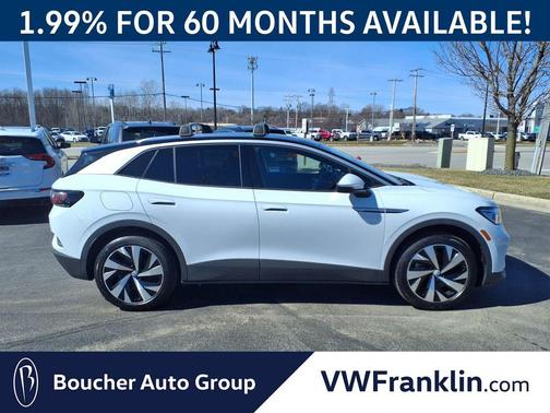 Glacier White Metallic 2022 Volkswagen ID.4 AWD Pro S