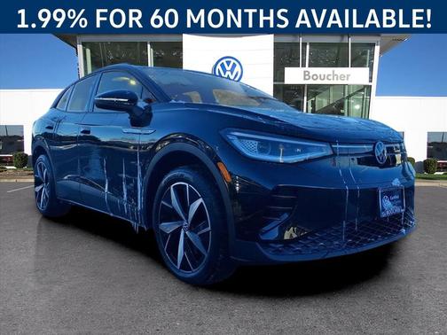 Deep Black Pearl 2023 Volkswagen ID.4 AWD Pro S