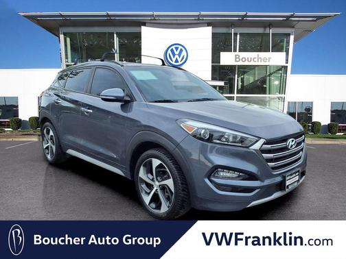 Coliseum Gray 2017 Hyundai TUCSON Limited
