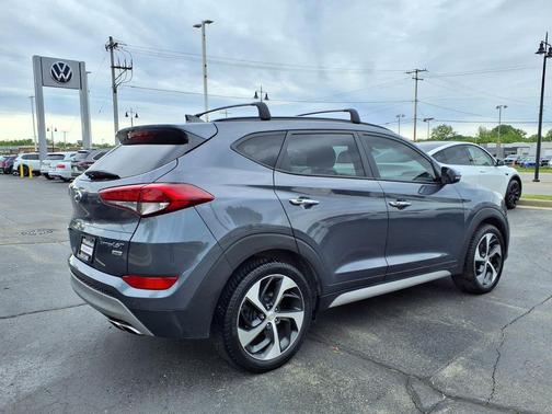 Coliseum Gray 2017 Hyundai TUCSON Limited