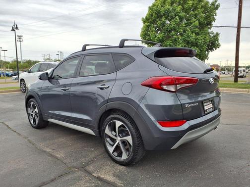 Coliseum Gray 2017 Hyundai TUCSON Limited