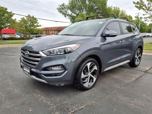 Coliseum Gray 2017 Hyundai TUCSON Limited