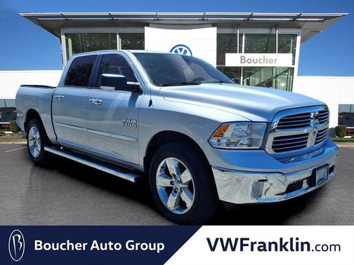 Bright Silver Clearcoat Metallic 2018 RAM 1500 Big Horn