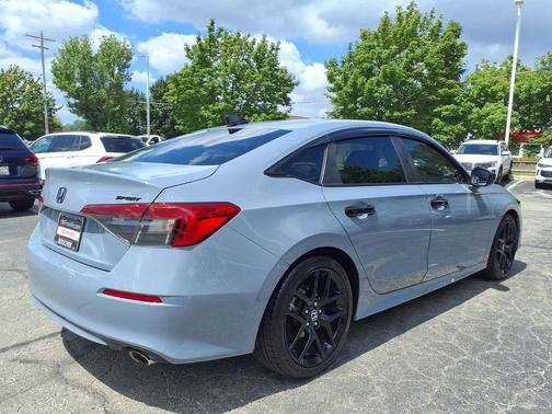 Gray 2022 Honda Civic Sport