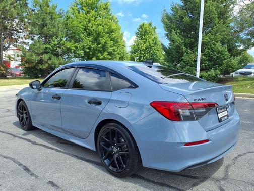 Gray 2022 Honda Civic Sport