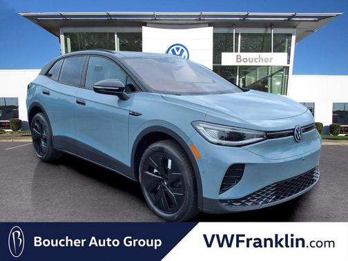 arctic blue metallic with black roof 2026 Volkswagen ID.4 AWD Pro S Plus