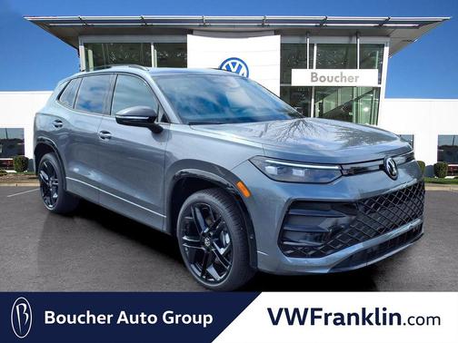 platinum gray metallic 2026 Volkswagen Tiguan 2.0T SE R-Line Black 4MOTION