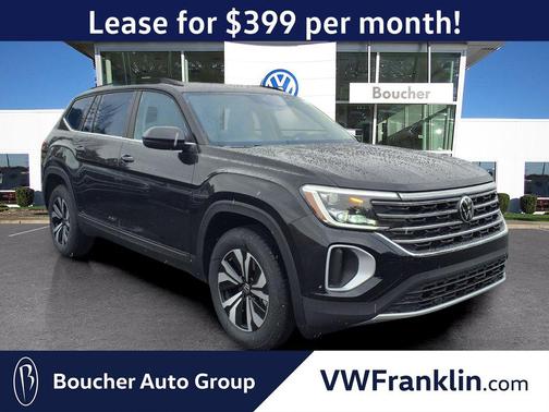 Deep Black Pearl 2026 Volkswagen Atlas 2.0T SE