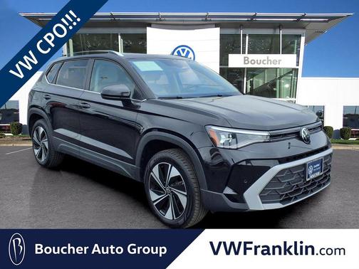 Deep Black Pearl 2025 Volkswagen Taos 1.5T SE