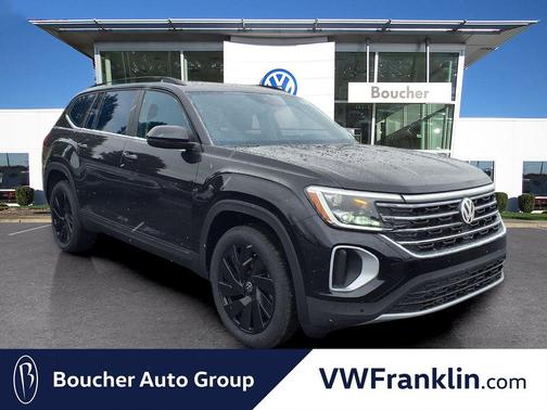 Deep Black 2026 Volkswagen Atlas 2.0T SE w/Technology 4MOTION