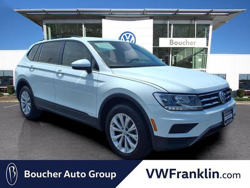 Pure White 2018 Volkswagen Tiguan 2.0T S 4MOTION