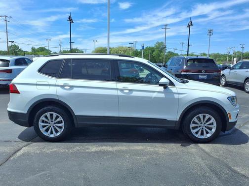 Pure White 2018 Volkswagen Tiguan 2.0T S 4MOTION