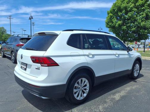 Pure White 2018 Volkswagen Tiguan 2.0T S 4MOTION