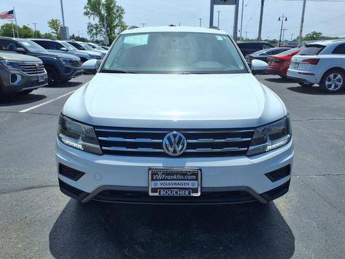 Pure White 2018 Volkswagen Tiguan 2.0T S 4MOTION