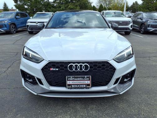 Glacier White Metallic 2019 Audi RS 5 2.9T