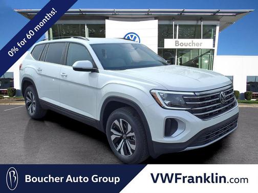 Opal White Pearl 2026 Volkswagen Atlas 2.0T SE