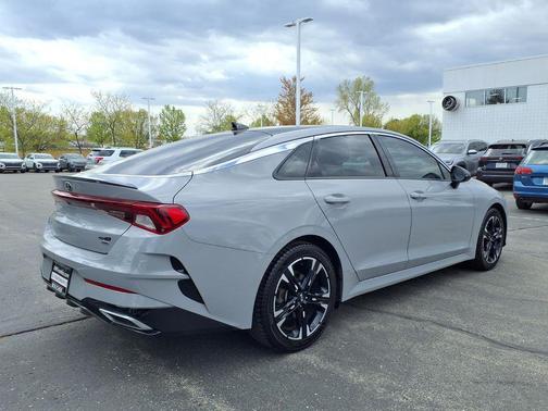 Wolf Gray 2021 Kia K5 GT-Line