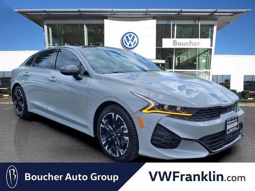 Wolf Gray 2021 Kia K5 GT-Line