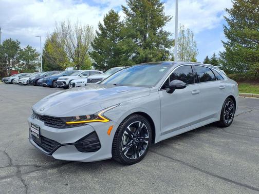 Wolf Gray 2021 Kia K5 GT-Line