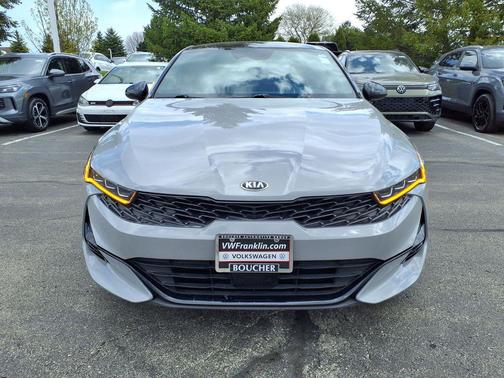 Wolf Gray 2021 Kia K5 GT-Line