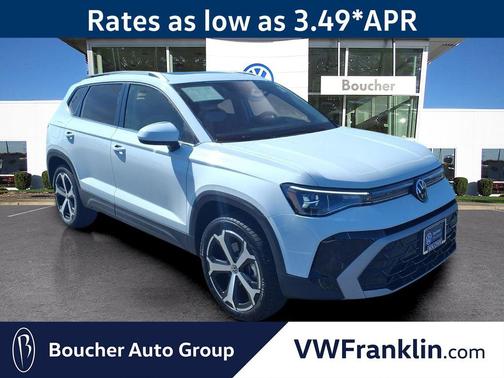 Pure White 2025 Volkswagen Taos 1.5T SEL