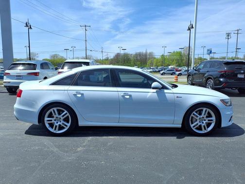 Glacier White 2015 Audi A6 3.0T Premium Plus