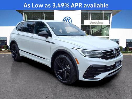 Opal White 2024 Volkswagen Tiguan 2.0T SE R-Line Black 4MOTION