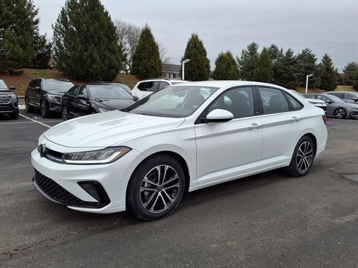 Pure White 2026 Volkswagen Jetta 1.4T S