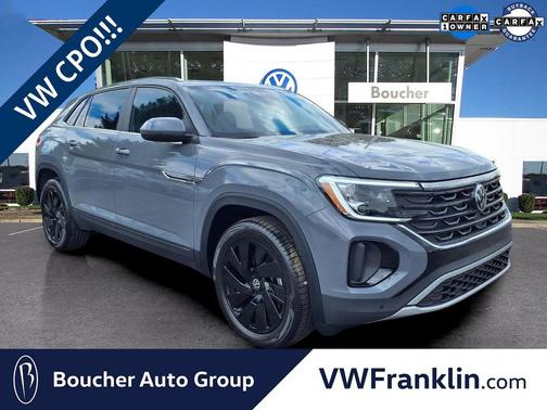 pure gray 2026 Volkswagen Atlas Cross Sport 2.0T SE w/Technology 4MOTION