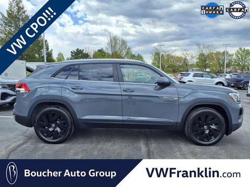 pure gray 2026 Volkswagen Atlas Cross Sport 2.0T SE w/Technology 4MOTION