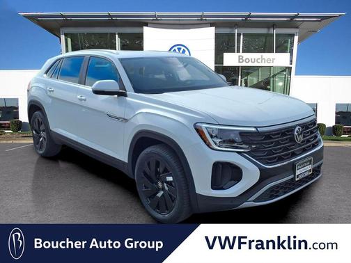 opal white pearl 2026 Volkswagen Atlas Cross Sport 2.0T SE w/Technology 4MOTION