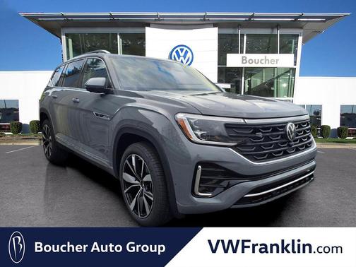 Pure Gray 2026 Volkswagen Atlas 2.0T SEL Premium R-Line 4MOTION