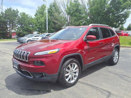 Brilliant Black Crystal Pearlcoat 2014 Jeep Cherokee Limited