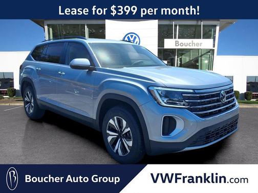 Silver Mist 2026 Volkswagen Atlas 2.0T SE