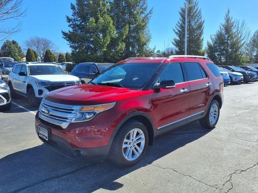 Ruby Red Metallic Tinted Clearcoat 2015 Ford Explorer XLT