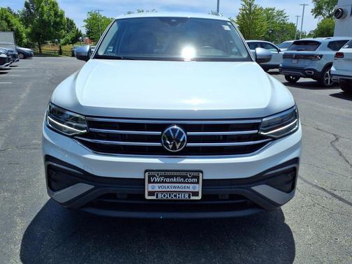 Pure White 2024 Volkswagen Tiguan 2.0T Wolfsburg Edition