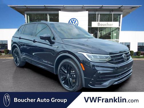 Deep Black Pearl 2022 Volkswagen Tiguan 2.0T SE R-Line Black 4MOTION