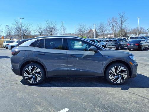 pure gray with black roof 2026 Volkswagen ID.4 AWD Pro S Plus