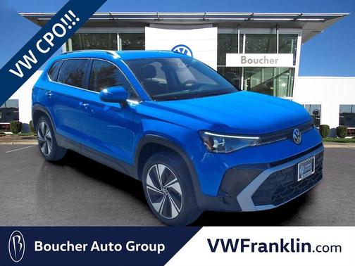 Cornflower Blue 2025 Volkswagen Taos 1.5T SE