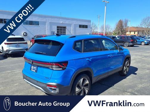 Cornflower Blue 2025 Volkswagen Taos 1.5T SE