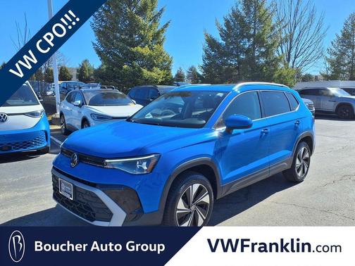 Cornflower Blue 2025 Volkswagen Taos 1.5T SE