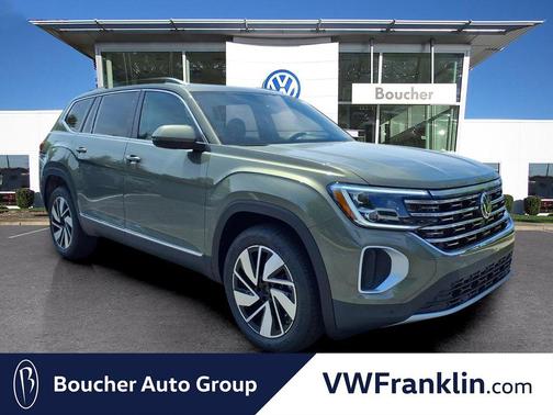 avocado green pearl 2026 Volkswagen Atlas 2.0T SEL