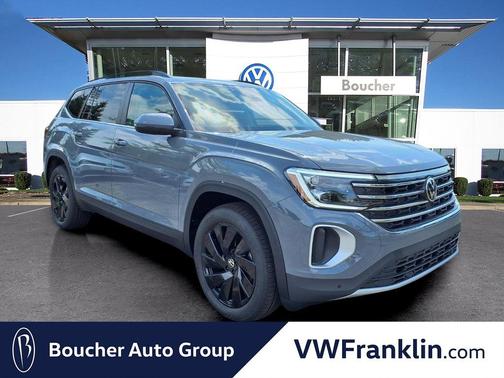 Pure Gray 2026 Volkswagen Atlas 2.0T SE w/Technology 4MOTION
